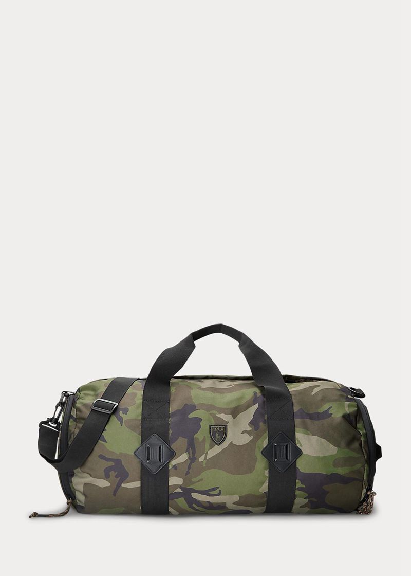 ポロ ラルフ ローレン バッグ メンズ オリーブ Camo キャンバス Packable Duffel SGUNX6481